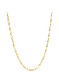 Panzerkette Luigi Merano "Kette glanz, Gold 375", gold, Halsketten, Herren, Gelbgold 375, Panzerkette