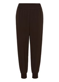 Stoffhose Cream "Casual Hose CRCharlott", Damen, Gr. 46, N-Gr, braun (java), Obermaterial: 63% Polyester PES. 33% Viskose CV. 4% Elasthan EL., Hosen Stoffhose