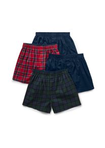 Tchibo - 4 flanel boxerals&oacute; - f&eacute;rfi - m&eacute;ret Xl/7 - k&eacute;k/kock&aacute;s