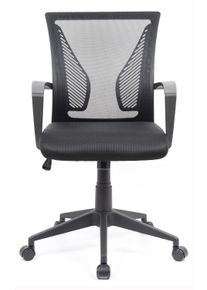 B&uuml;rostuhl Vcm "B&uuml;rostuhl Schreibtischstuhl Drehstuhl Offilo", schwarz, B:48cm T:46cm, Obermaterial: 90% Metall MT. 10% Textilmaterial TEXMAT., St&uuml;hle, B&uuml;rostuhl