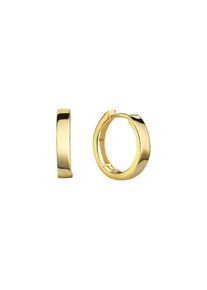 Paar Creolen Firetti "Schmuck Geschenk Gold 333 Ohrschmuck Ohrringe" Gr. 15, gelbgoldfarben, Ohrringe, Damen, 15, Gelbgold 333, Paar Creolen