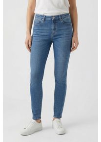 V&eacute;ro Moda Skinny-fit-Jeans VERO MODA "VMPOLLY MR SKINNY JEANS RA3049 NOOS", Damen, Gr. M (38), L&auml;nge 30, medium blau denim, Denim/Jeans, Obermaterial: 98% Baumwolle, 2% Elasthan, unifarben, skinny fit lang, Jeans Skinny-fit-Jeans, Baumwollmischung, skinny fit