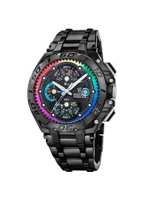 Chronograph Festina "Chrono Bike Limited Edition", schwarz, Armbanduhren, Herren, Chronograph, Quarzuhr, Armbanduhr, Herrenuhr, Edelstahlarmband