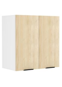 H&auml;ngeschrank Vcm "K&uuml;chenschrank B. 60 cm H&auml;ngeschrank K&uuml;che Fasola", braun (wei&szlig;, honig, eiche), B:60cm T:31cm, Obermaterial: 100% Holz Wood., Schr&auml;nke, H&auml;ngeschrank