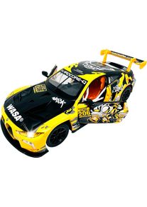 Spielzeug-Auto Jamara "Diecast, BMW M4 GT3 inklusive Batterien", gelb, Spielzeugfahrzeuge, KinderB:9,2cm H:5,3cm T:19cm, Kunststoff, Metall, Spielzeug-Auto, LED Licht; Ma&szlig;stab 1:24, B:9,2cm H:5,3cm T:19cm
