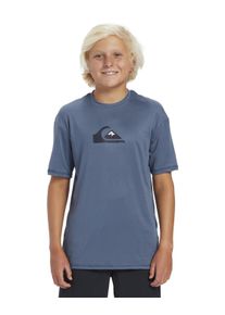 Neopren Shirt Quiksilver "Solid Streak", Kinder, Gr. 8, blau (bering sea), Obermaterial:92% Microfaser, 8% Elasthan., Shirts Neopren Shirt