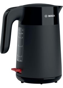 Bosch Wasserkocher "MyMoment TWK2M163, Abschaltautomatik, &Uuml;berhitzungschutz, Tassenanzeige", schwarz, B:23,7cm H:26,7cm T:15,8cm, Wasserkocher, Stiftung Warentest Testsieger (2,2) Ausgabe 03/2025, schwarz matt, Wasserkocher
