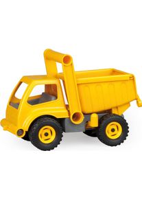 Spielzeug-Kipper LENA "Eco Actives", gelb, Spielzeugfahrzeuge, KinderB:14cm H:19cm T:27cm, Kunststoff, Spielzeug-Kipper, Made in Europe, B:14cm H:19cm T:27cm