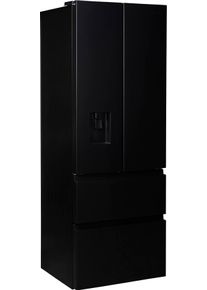 HISENSE French Door "RF632N4", Energieeffizienz: E, schwarz, B:70cm H:200cm T:69,4cm, K&uuml;hlschr&auml;nke, French Door