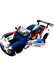 Spielzeug-Auto Jamara "Diecast, BMW M4 GT3 inklusive Batterien", wei&szlig;, Spielzeugfahrzeuge, KinderB:9,2cm H:5,3cm T:19cm, Kunststoff, Metall, Spielzeug-Auto, LED Licht; Ma&szlig;stab 1:24, B:9,2cm H:5,3cm T:19cm