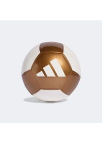 Fu&szlig;ball adidas Performance "EPP CLB" Gr. 5, tactile gold metallic, wei&szlig;, B&auml;lle, Kinder, 5, 0,4 g, Kunststoff, Fu&szlig;ball, B:22,3cm H:17,3cm T:22cm