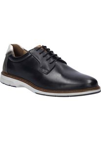 Schn&uuml;rschuh Josef Seibel "Stuart 03, schwarz-multi", Herren, Gr. 40, schwarz (schwarz, multi), Obermaterial: 100% Rindsleder Leather cow., Schuhe Schn&uuml;rschuh