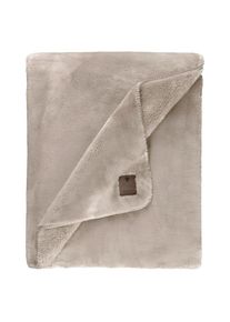 JOOP! Plaid, Grau, Hellgrau, Textil, Uni, 150x200 cm, pflegeleicht, Heimtextilien, Wohntextilien, Decken, Kuscheldecken