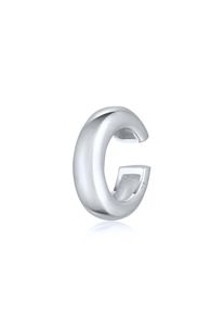 Ohrklemme Elli "Ohrringe Earcuff Single Basic Look 925 Silber" Gr. 5, silber, Ohrringe, Damen, ohne Stein, Silber 925 (Sterlingsilber), Ohrklemme