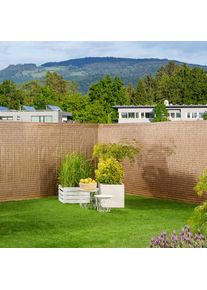 Sichtschutz, Braun, Kunststoff, 90x300 cm, Sonnenschutz, Sichtschutz