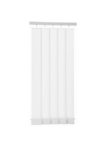 Homeware Vertikallamellen, Wei&szlig;, Textil, 12.7x250 cm, Heimtextilien, Vorh&auml;nge, Vertikalanlagen