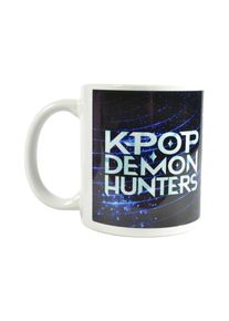 K-Pop Demon Hunters Logo Mok (Wit/blauw)