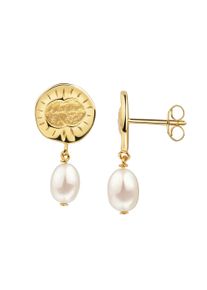 Paar Ohrstecker Firetti "Schmuck Geschenk Silber 925 Ohrschmuck Ohrringe", gold (gelbgoldfarben, wei&szlig;), Ohrringe, Damen, 5mm, Perlen Silber 925 (Sterlingsilber), Perlen, Silber 925 (Sterlingsilber), Paar Ohrstecker, mit S&uuml;&szlig;wasserzuchtperle