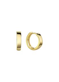 Paar Creolen Firetti "Schmuck Geschenk Gold 333 Ohrschmuck Ohrringe" Gr. 13, gelbgoldfarben, Ohrringe, Damen, 13, Gelbgold 333, Paar Creolen