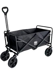 Bollerwagen Happy People "Faltbarer Bollerwagen ca. 100x50x59cm", schwarz, Bollerwagen, Kinder, Polyester, Bollerwagen, faltbar