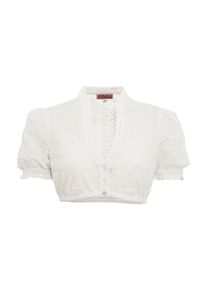 Dirndlbluse Marjo "Dirndlbluse TETTAU", Damen, Gr. 52, wei&szlig; (sanftes wei&szlig;), Obermaterial: 100% Baumwolle CO., Blusen Dirndlbluse