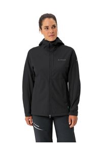 Softshelljacke Vaude "Women's All Year Elope Softshell Jacket II", Damen, Gr. 46, schwarz, Obermaterial: 100% Polyester. Futter: 100% Polyester, normal, Jacken Softshelljacke, sportlicher Stil, winddicht, atmungsaktiv, wasserabweisend