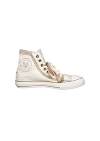 Kr&uuml;ger Sneaker KR&Uuml;GER "Sneaker 4122", Damen, Gr. 40, beige (ecru), Obermaterial: 50% Polyester PES. 50% Polyamid PA., Schuhe Sneaker
