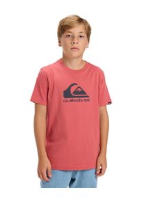 T-Shirt Quiksilver "Ev Comp Logo", Jungen, Gr. 16, rot (mineral rot), Obermaterial: 100% Baumwolle., Shirts T-Shirt