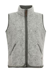 Trachtenweste ALP1964 "Weste 429201", Damen, Gr. S, grau, Obermaterial: 70% Wolle WO. 30% Polyester PES., Westen Trachtenweste