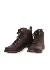 Stiefel Hirschkogel "Stiefel 19160040-061", Herren, Gr. 47, braun, Obermaterial: 100% Lederfaserstoff LEAFIBTEX., Schuhe Stiefel