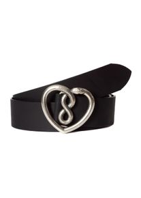 Lederg&uuml;rtel BA98-Cologne "BA98-Cologne Rindlederg&uuml;rtel", Damen, Gr. 95, schwarz, Obermaterial: 100% Lammleder LEL., G&uuml;rtel Lederg&uuml;rtel, mit moderner Schnalle