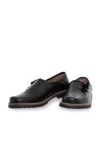 Haferlschuh Almsach "Haferlschuh ADAM-Nappa99schwarz", Damen, Gr. 47, schwarz, Obermaterial: 100% Lederfaserstoff LEAFIBTEX., Schuhe Haferlschuh