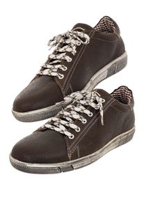 MADDOX COUNTRY Sneaker COUNTRY MADDOX "Schuhe SIEGFRIED", Herren, Gr. 45, braun (dunkelbraun), Obermaterial: 100% Lederfaserstoff LEAFIBTEX., Schuhe Sneaker