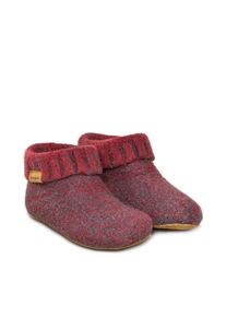 Pantoffel GOTTSTEIN "Pantoffel 48700", Damen, Gr. 36, rot, Obermaterial: 100% Schurwolle WV., Schuhe Pantoffel