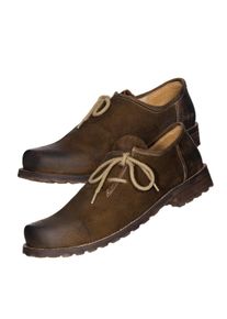 MADDOX COUNTRY Haferlschuh COUNTRY MADDOX "Haferlschuh MAXIMILIAN", Herren, Gr. 45, braun (dunkelbraun), Obermaterial: 100% Lederfaserstoff LEAFIBTEX., Schuhe Haferlschuh