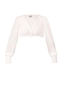 Dirndlbluse Marjo "Dirndlbluse JACHENAU", Damen, Gr. 38, wei&szlig; (sanftes wei&szlig;), Obermaterial: 100% Polyamid PA., Blusen Dirndlbluse