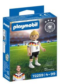 Konstruktions-Spielset Playmobil "Nico Schlotterbeck (72259), DFB", bunt, Spielbausteine, Kinder, Kunststoff, Konstruktions-Spielset, Made in Europe