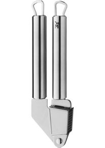 Knoblauchpresse WMF "Profi Plus", silber (edelstahlfarben), L:17,5cm, Cromargan Edelstahl Rostfrei 18/10, K&uuml;chenpressen, Knoblauchpresse, mit &Ouml;se zum Aufh&auml;ngen