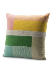 Bauhaus stijl lamswollen kussenhoes