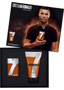 CR7 Cristiano Ronaldo Duft-Set CRISTIANO RONALDO "Cristiano Ronaldo - Fearless Set 30ml + 150 ml Shower Gel", orange (180 ml), Parf&uuml;ms, Herren, Duft-Set, W&uuml;rziger Duft mit rotem Apfel, Veilchen und Tonkabohne.