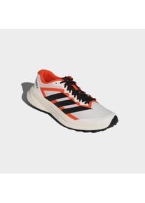 Trailrunningschuh adidas Performance "AGRAVIC LITE", Herren, Gr. 48, cloud wei&szlig;, core schwarz, impact orange, Synthetik, Textil, Schuhe Trailrunningschuh, leicht