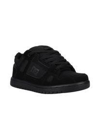 Sneaker DC Shoes "Stag", Jungen, Gr. 12,5(30), schwarz (schwarz, schwarz, schwarz), Obermaterial:45, 04% Synthetik + 34, 06% Leder + 20, 90% Polyester., Schuhe Sneaker