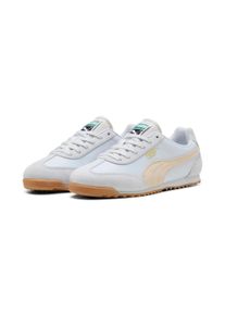Sneaker Puma "ARIZONA NYLON", Herren, Gr. 38, silber mist, canvas, Puma gold, Textil, mehrfarbig, Schuhe Sneaker, f&uuml;r vielseitige Eins&auml;tze, mit Wildleder-Overlays, sportlicher Stil