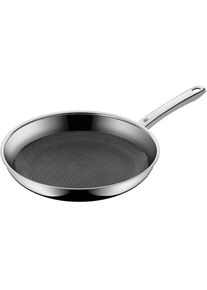Bratpfanne WMF "Profi Resist", silber (edelstahlfarben), &Oslash;:28cm, Pfannen, Bratpfanne, &Oslash; 28 cm, Induktion
