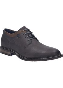 Schn&uuml;rschuh Josef Seibel "Earl 05, graphit-kombi", Herren, Gr. 40, grau (graphit, combi), Obermaterial: 100% Rindsleder Leather cow., Schuhe Schn&uuml;rschuh