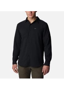 Funktionshemd Columbia, Herren, Gr. L, N-Gr, schwarz, Obermaterial: 100% Polyester, Hemden Funktionshemd