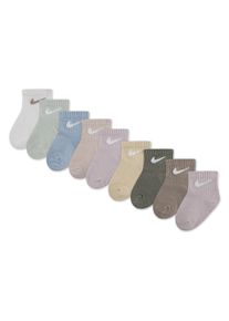 Socken Nike Sportswear "NHN 9PC INF/TODD SOCK GIFT SET", Jungen, Gr. 19-23, sail, Obermaterial: 52% Baumwolle, 43% Polyester, 5% Elasthan, Socken Socken, f&uuml;r Babys, neunteiliges Set, aus Baumwolle, Polyester und Elasthan