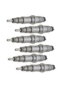 6PCS Fuel Injector 445120059 For Komatsu BR380JG D39EX-22 D39PX-22