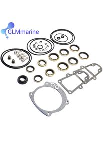 5006373 Lower Unit Gearcase Seal Kit for OMC Johnson Evinrude 3-300 HP Outboard Engines 439141 0777521 5000411 0396354 0437752