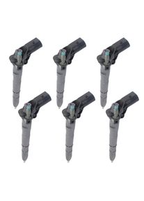 6PCS Fuel Injector 445116007 For Audi A4 A5 A6 A6 Allroad Q5 Q7 2.7L